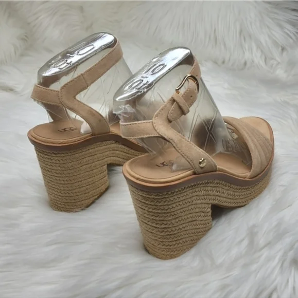 UGG Laynce Wedge Sandal Bronzer - Picture 10 of 16